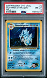 PSA - Pokemon - Gym Challenge - 005/132 : Gyarados (Unlimited) - PSA 8
