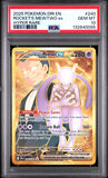 PSA - Pokemon - ScVi, Destined Rivals - 240/182 : Team Rocket's Mewtwo (Hyper Rare) - PSA 10