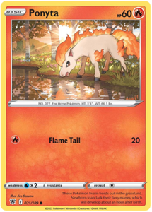 SWORD AND SHIELD, Astral Radiance - 021/189 : Ponyta (Non Holo) (7652982128887)