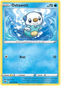 SWORD AND SHIELD, Astral Radiance - 041/189 : Oshawott (Reverse Holo) (7653001953527)