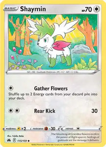 SWORD AND SHIELD, Crown Zenith - 115/189 : Shaymin (Non Holo) (7878570180855)