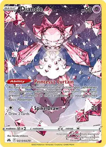 SWORD AND SHIELD, Crown Zenith - GG13/GG70 : Diancie (Full Art) (7879123566839)