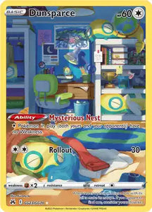 SWORD AND SHIELD, Crown Zenith - GG23/GG70 : Dunsparce (Full Art) (7879124812023)