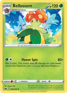 SWORD AND SHIELD, Crown Zenith - 003/159 : Bellossom (Non Holo) (7879085064439)