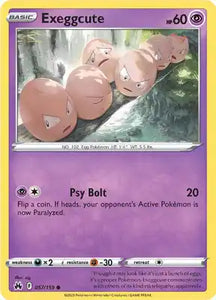 SWORD AND SHIELD, Crown Zenith - 057/189 : Exeggcute (Non Holo) (7877695996151)