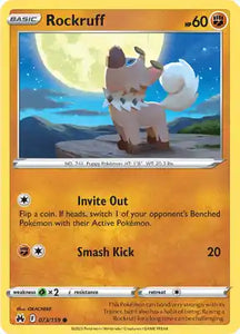 SWORD AND SHIELD, Crown Zenith - 073/189 : Rockruff (Non Holo) (7877696422135)