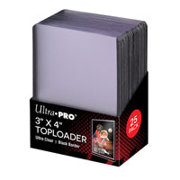 Sleeves - Ultra Pro - Toploaders (Black Border) x25 (7464446427383)