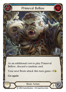 History Pack Vol.1 - 1HP042 : Primeval Bellow (Blue) (7642172457207)