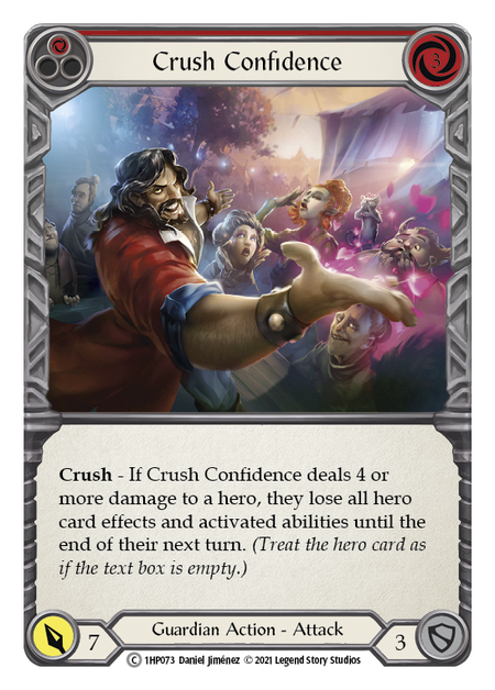 History Pack Vol.1 - 1HP073 : Crush Confidence (Red) (7642174357751)