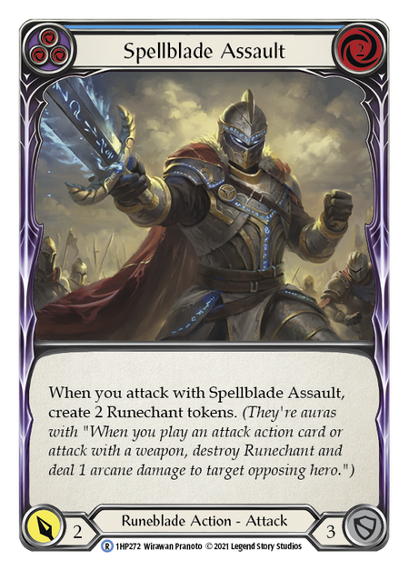 History Pack Vol.1 - 1HP272 : Spellblade Assault (Blue) (7642151420151)