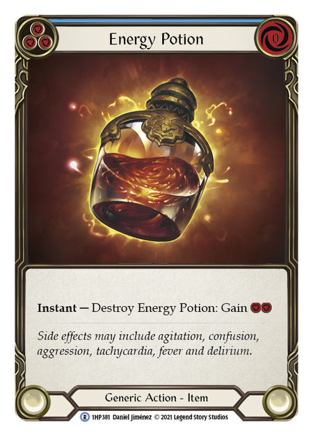 History Pack Vol.1 - 1HP381 : Energy Potion (Blue) (7642160431351)