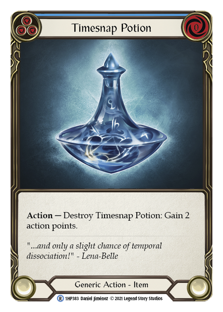 History Pack Vol.1 - 1HP383 : Timesnap Potion (Blue) (7642160627959)