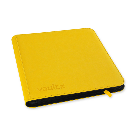 Vault X - eXo-Tec - 12 Pocket Zip Binder - Yellow (6121146482854)