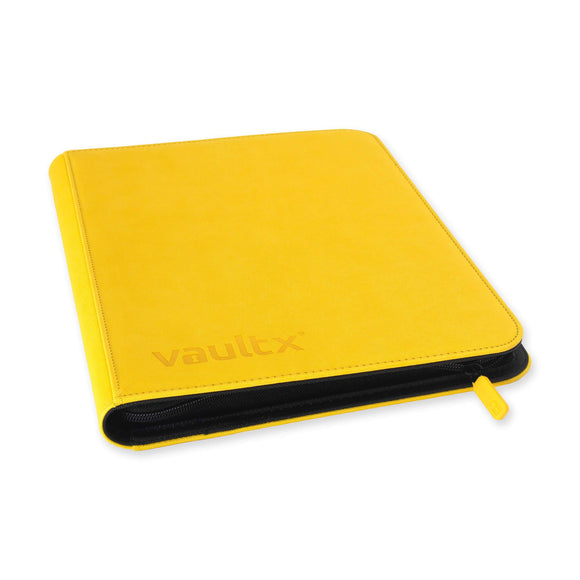 Vault X - eXo-Tec - 9 Pocket Zip Binder - Yellow (6121185312934)
