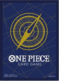 One Piece Card Game - Card Sleeves - Card Back (Blue) (7850830102775)