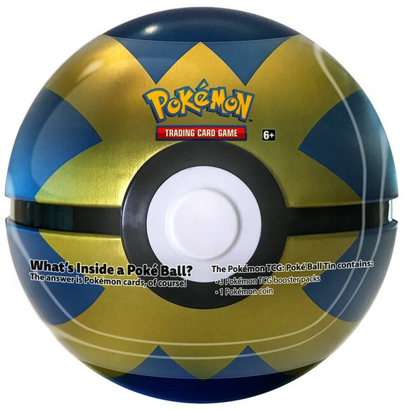 Pokemon - Poke Ball Tin -  Quick Ball - Series 8 (7643840741623)