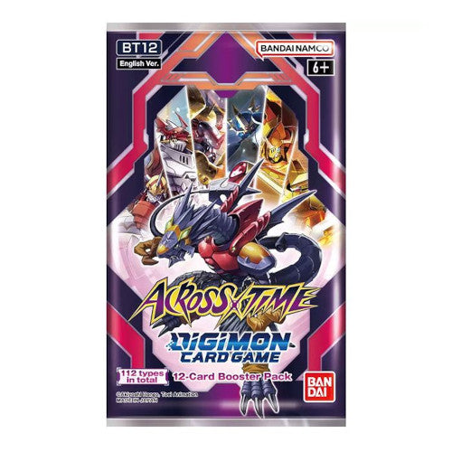 Digimon - Booster Pack - BT12 Across Time (12 Cards) (7850842030327)