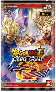 Dragon Ball Super Card Game - TB02 World Martial Arts Tournament - Booster Pack (12 Cards) (6029958774950)