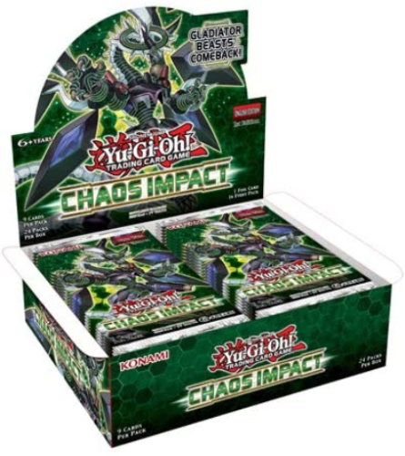 Yu-Gi-Oh! - Booster Box (24 Packs) - Chaos Impact (1st edition) (6029924073638)
