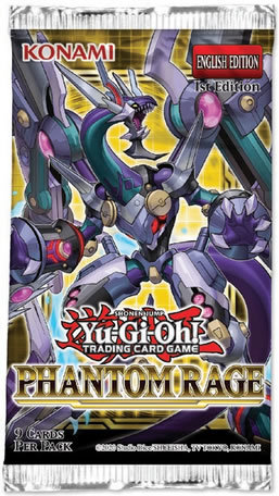Yu-Gi-Oh! - Booster Pack (9 cards) - Phantom Rage (1st edition) (6076997337254)