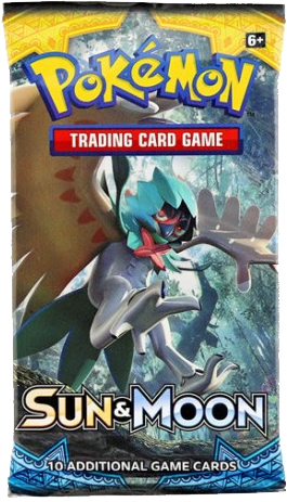 Pokemon - Single Booster Pack - Sun And Moon Base Set (6067487441062)