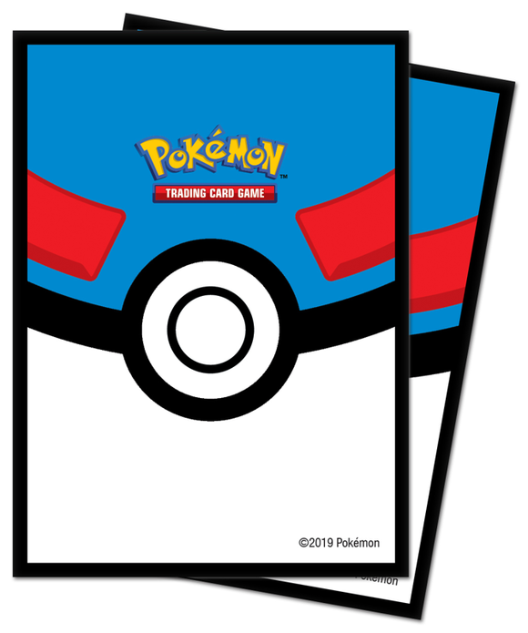 Card Sleeves - Pokemon - Great ball - QTY: 65 (5801391030438)