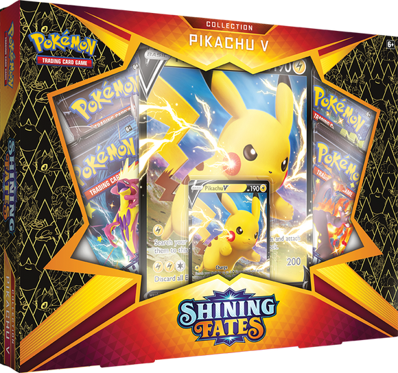 Pokemon - Shining Fates Collection Box - Pikachu V (5902597488806)
