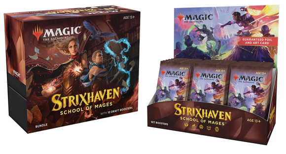 Magic The Gathering - Set Booster Box & Bundle - Strixhaven: School Of Mages (6569295904934)