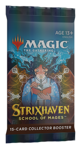 Magic The Gathering - Collector Booster Pack - Strixhaven: School Of Mages (15 Cards) (6569276965030)