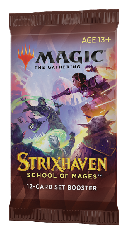 Magic The Gathering - Set Booster Pack - Strixhaven: School Of Mages (14 Cards) (6569285353638)