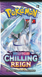 Pokemon - Single Booster Pack - Sword and Shield Chilling Reign (6783251939494)