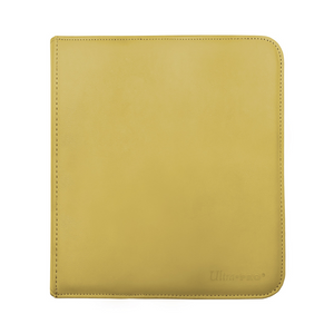 Ultra Pro - Zipped - 12 Pocket Binder - Yellow (6858868392102)
