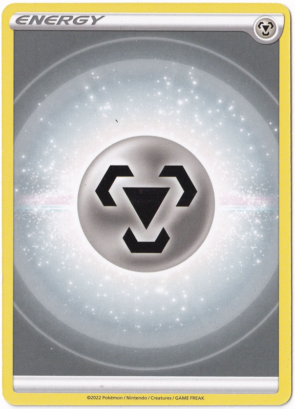 SWORD AND SHIELD, Crown Zenith - EN8/EN8 : Metal Energy (Reverse Holo) (7879129465079)