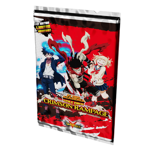 My Hero Academia - Booster Pack - Crimson Rampage (10 Cards) (7446719365367)