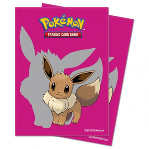 Card Sleeves - Pokemon - Eevee (Pink) - QTY: 65 (6039273603238)