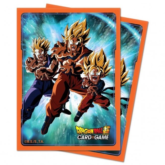 Card Sleeves - Dragon Ball - Set 5 - Version 3 (Family Kamehameha) - QTY: 65 (6063075819686)