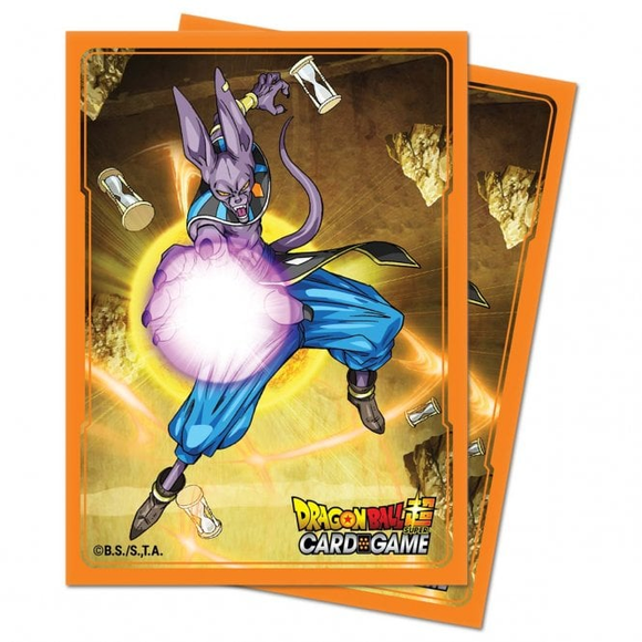 Card Sleeves - Dragon Ball - Beerus - QTY: 65 (6063080374438)