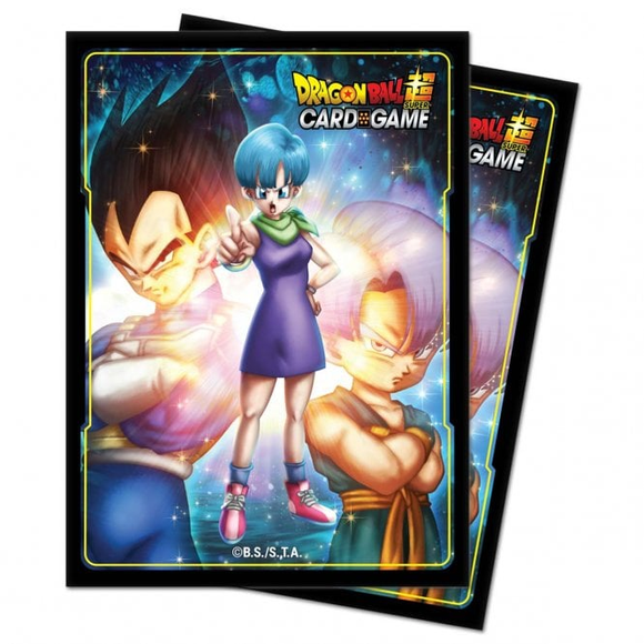 Card Sleeves - Dragon Ball - Bulma, Vegeta and Trunks - QTY: 65 (6063079522470)