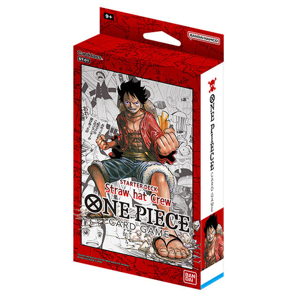 One Piece Card Game - Starter Deck - Straw Hat Crew (SD-01) (7669500838135)