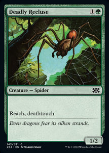 Double Masters 2022 - 142/331 : Deadly Recluse (foil) (7857931878647)