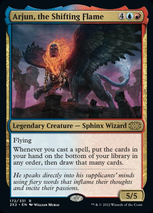 Double Masters 2022 - 172/331 : Arjun, the Shifting Flame (Non Foil) (7857380884727)