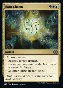 Double Masters 2022 - 181/331 : Bant Charm (foil) (7857681137911)