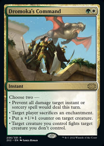 Double Masters 2022 - 206/331 : Dromoka's Command (Non Foil) (7857383604471)