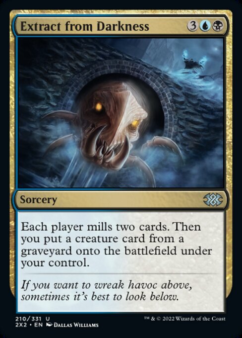 Double Masters 2022 - 210/331 : Extract from Darkness (foil) (7857682645239)
