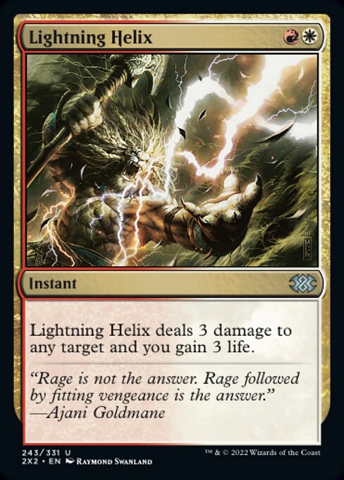 Double Masters 2022 - 243/331 : Lightning Helix (foil) (7857906483447)
