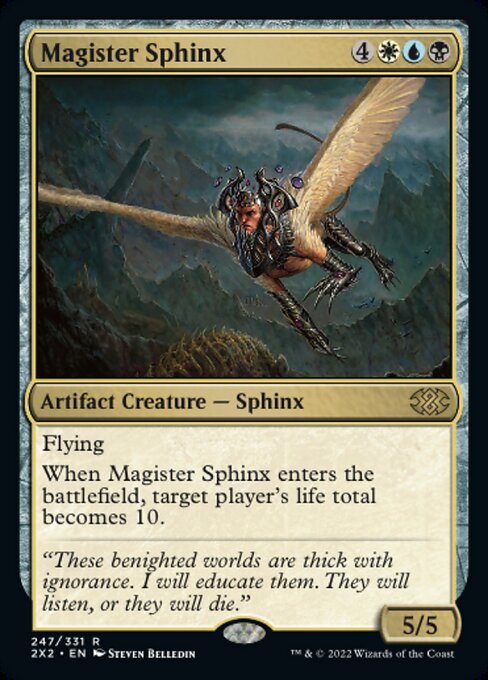 Double Masters 2022 - 247/331 : Magister Sphinx (Non Foil) (7857386324215)