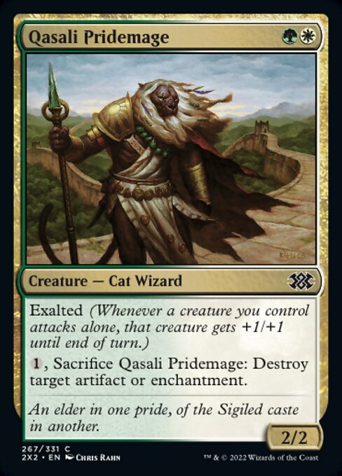 Double Masters 2022 - 267/331 : Qasali Pridemage (foil) (7857948164343)