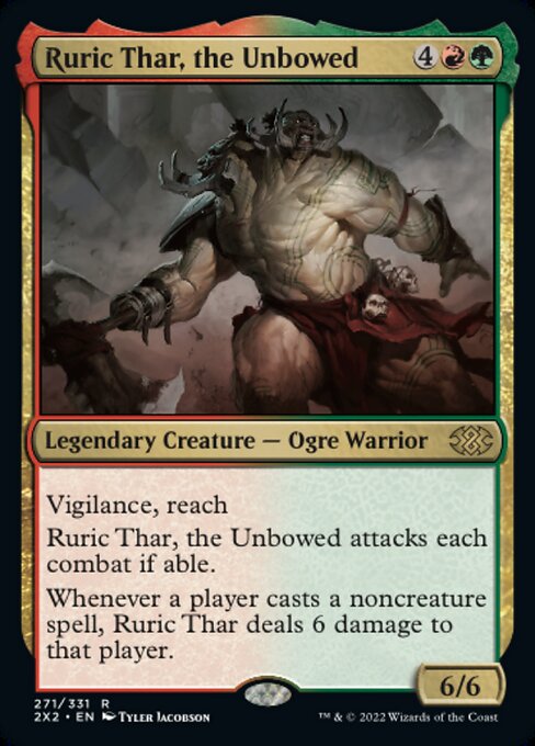 Double Masters 2022 - 271/331 : Ruric Thar, the Unbowed (Non Foil) (7857387733239)