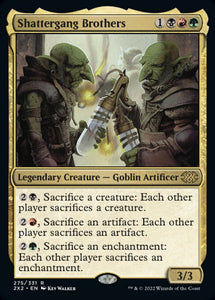 Double Masters 2022 - 275/331 : Shattergang Brothers (foil) (7857948918007)