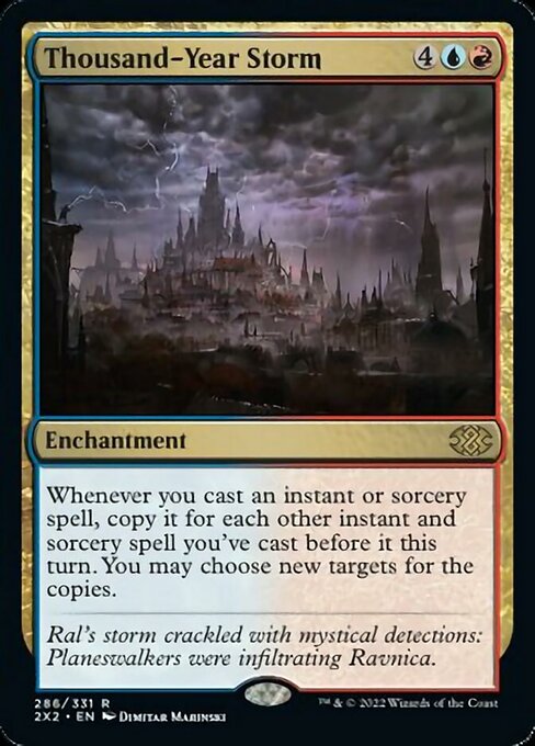 Double Masters 2022 - 286/331 : Thousand-Year Storm (Non Foil) (7857395269879)